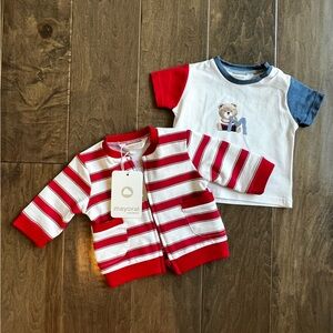 Mayoral New tshirt plus jacket